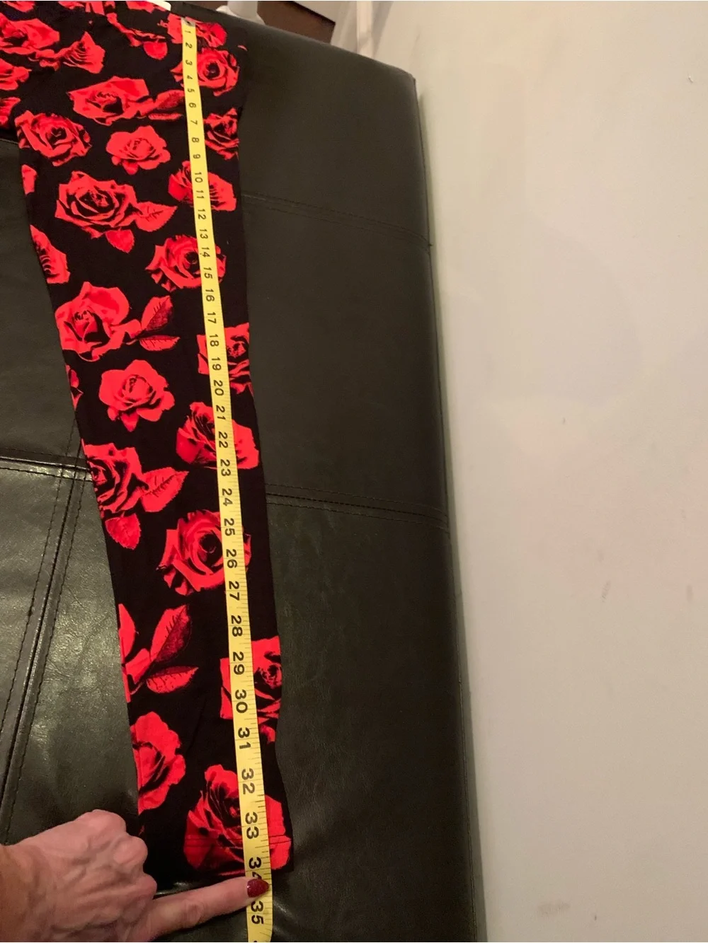 🌹DESIGUAL🌹NWT! ROSES STRETCHY ATHLETIC LEGGINGS! - Picture 7 of 7